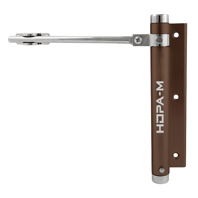 Доводчик дверной пружинный 101 до 20 кг цвет Коричневый Нора-М