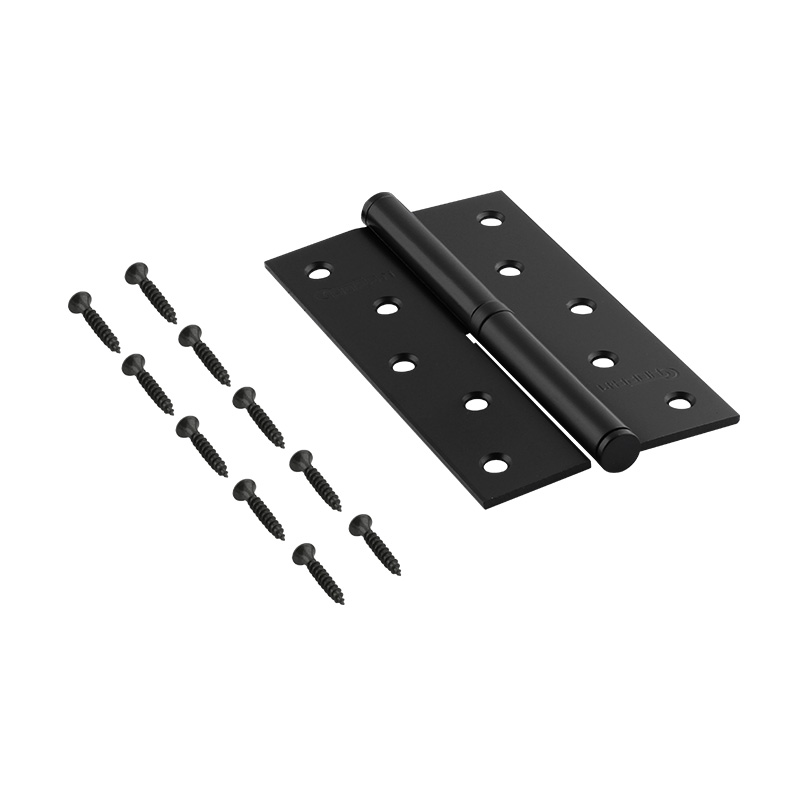 Комплектация и упаковка Петля левая/правая 750-5" (125*75*2,5) без колп. цвет Черный Нора-М