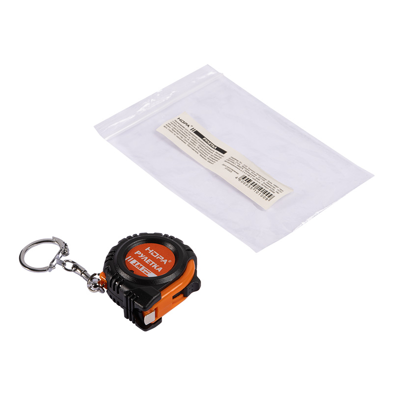 Комплектация и упаковка Рулетка измерительная  Нора-М 1 м х 6 мм цвет Оранжевый Нора-М