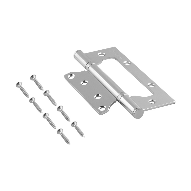 Комплектация и упаковка Петля без врезки 800-5" (125*75*2,5) без колп. цвет Хром Нора-М