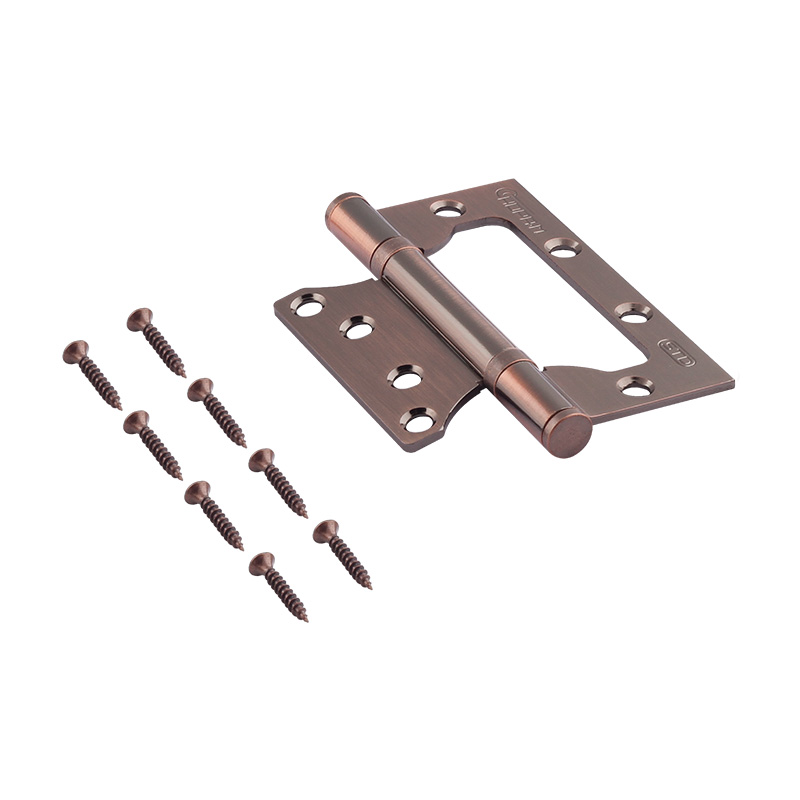 Комплектация и упаковка Петля без врезки 800-4" STD (100*75*2,5) без колп. цвет Старая медь Нора-М