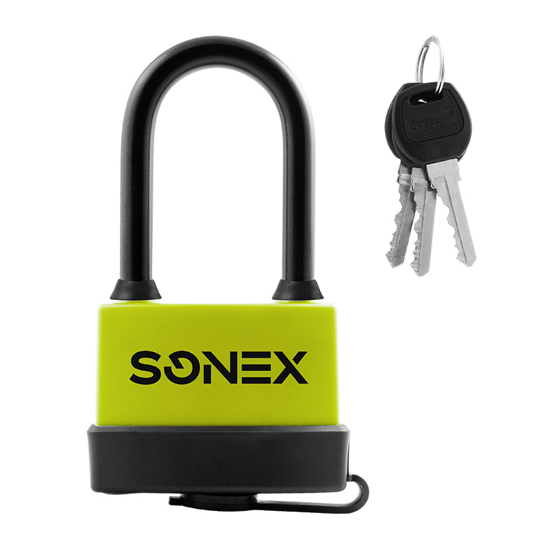 Замок навесной всепогодный SONEX ЗНВ цвет Шартрез Нора-М