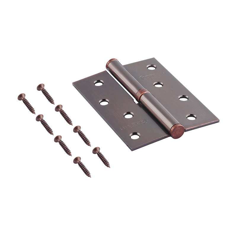 Комплектация и упаковка Петля левая/правая 750-4" (100*75*2,5) без колп. цвет Старая медь Нора-М