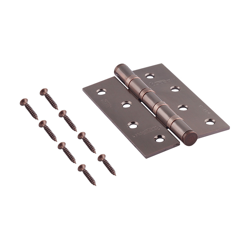 Комплектация и упаковка Петля универсальная 4"-4ВВ STD (100*70*2,5) без колп. цвет Старая медь Нора-М